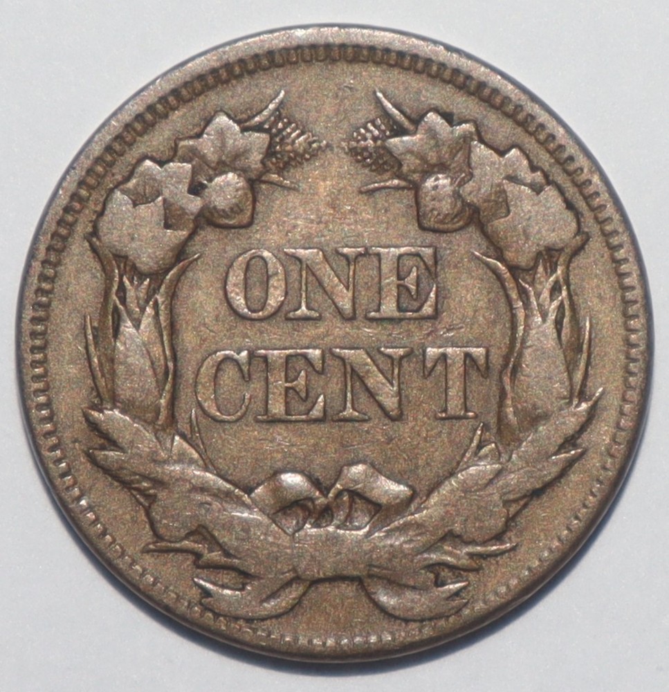 1858 Flying Eagle Cent LRG LTRS XF EXTRA FINE (J275)