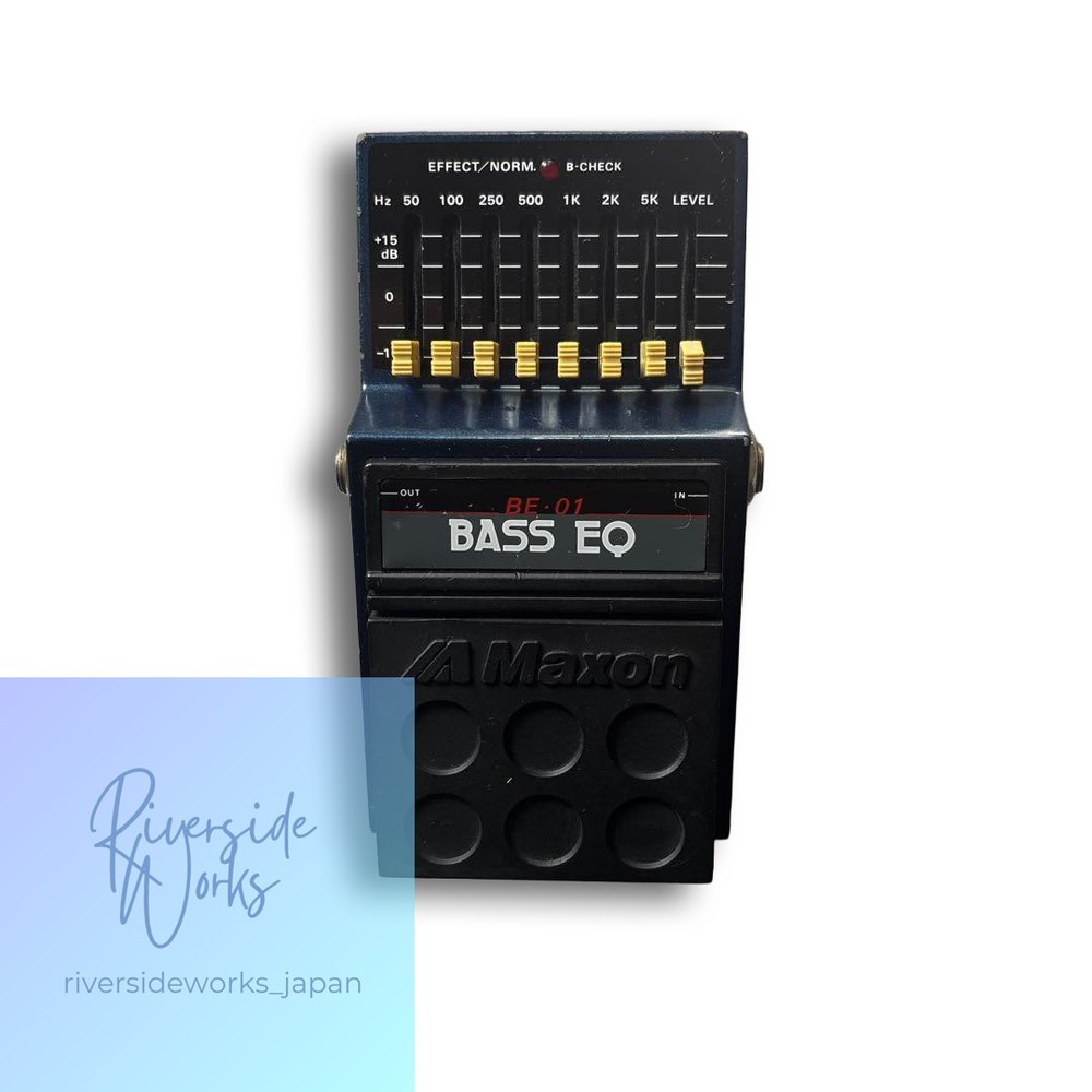 Excellent Maxon BE-01 Bass EQ