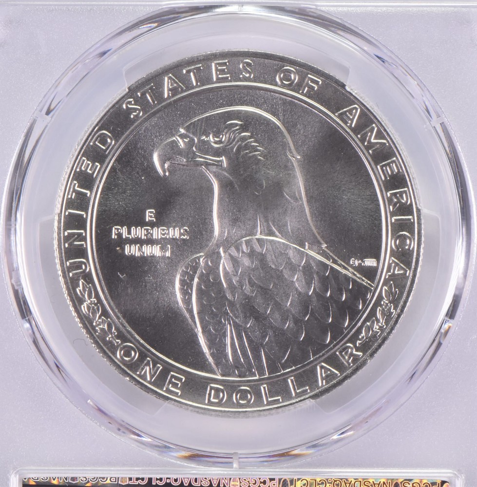 MS70 1983-P Olympic Disk Commemorative Silver Dollar PCGS