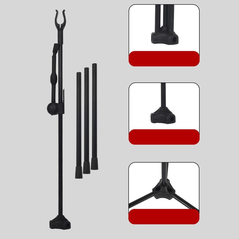 Adjustable Bow Stand Portable Bow Stand Stable Placement Effortless Setup