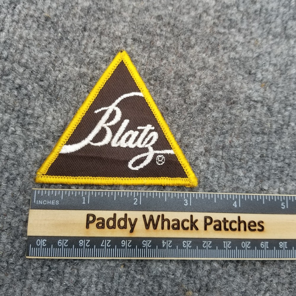 Vintage Blatz Beer Patch Work Uniform 70s 80s AA8