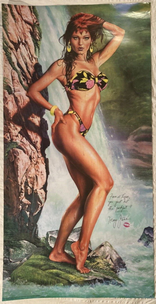 Mary Jane Watson-Parker Huge 91 Poster SpiderMan Sexy Marvel Lifesize Girl Pinup