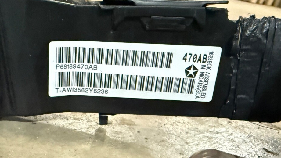 Instrument Panel Wiring Harness 68189470AB