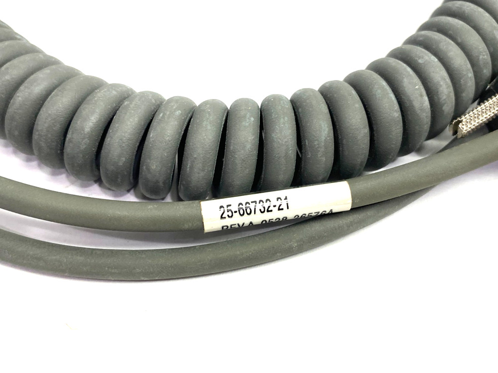 Symbol 25-66732-21 Barcode Scanner Sprial Cord Cable Assembly