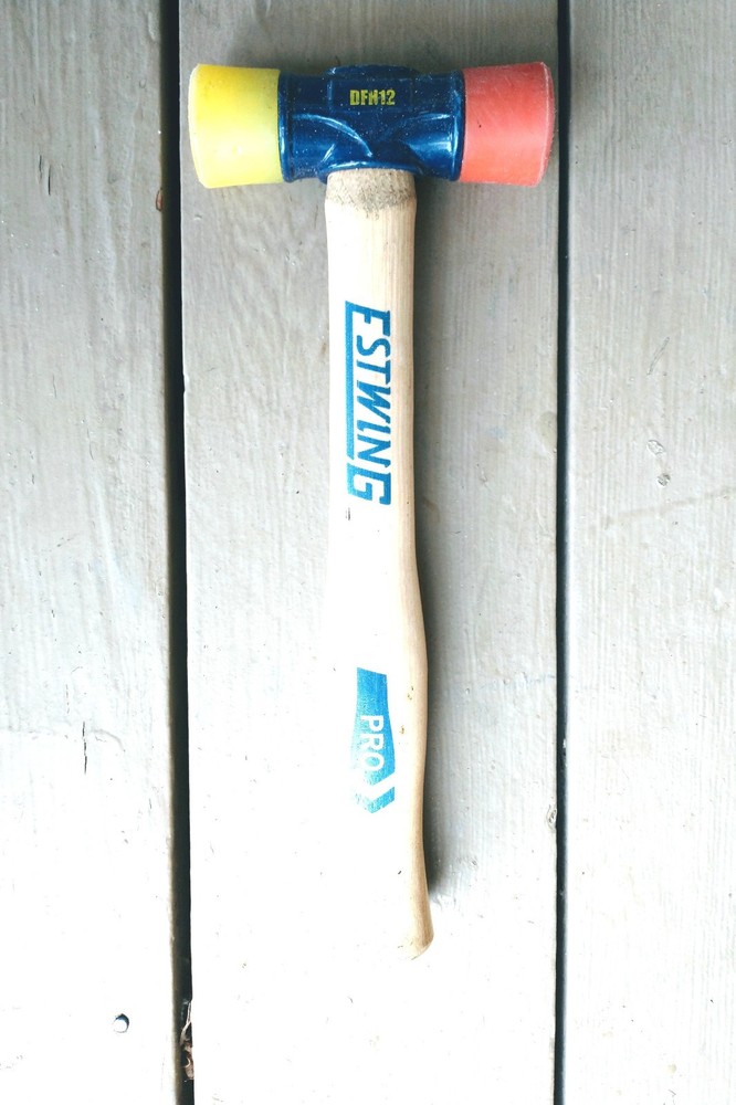 Estwing DFH12 Pro Soft & Hard Dual Tips Hammer Hickory Handle