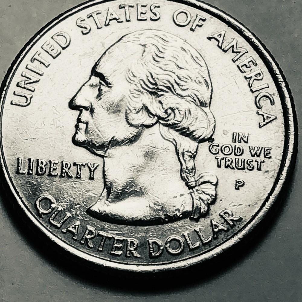1999 P Delaware Statehood quarter circulated
