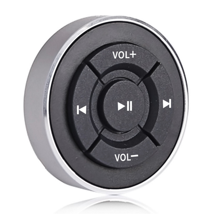 Wireless Remote Music Control Bluetooth Audio Media Button Car Steering Wheel