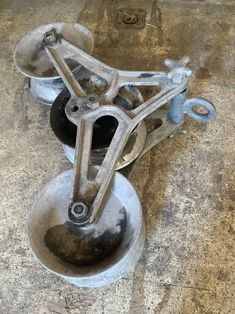 Condux Triple Sheave Cable Guide Puller - Use With Greenlee 6036 & 640