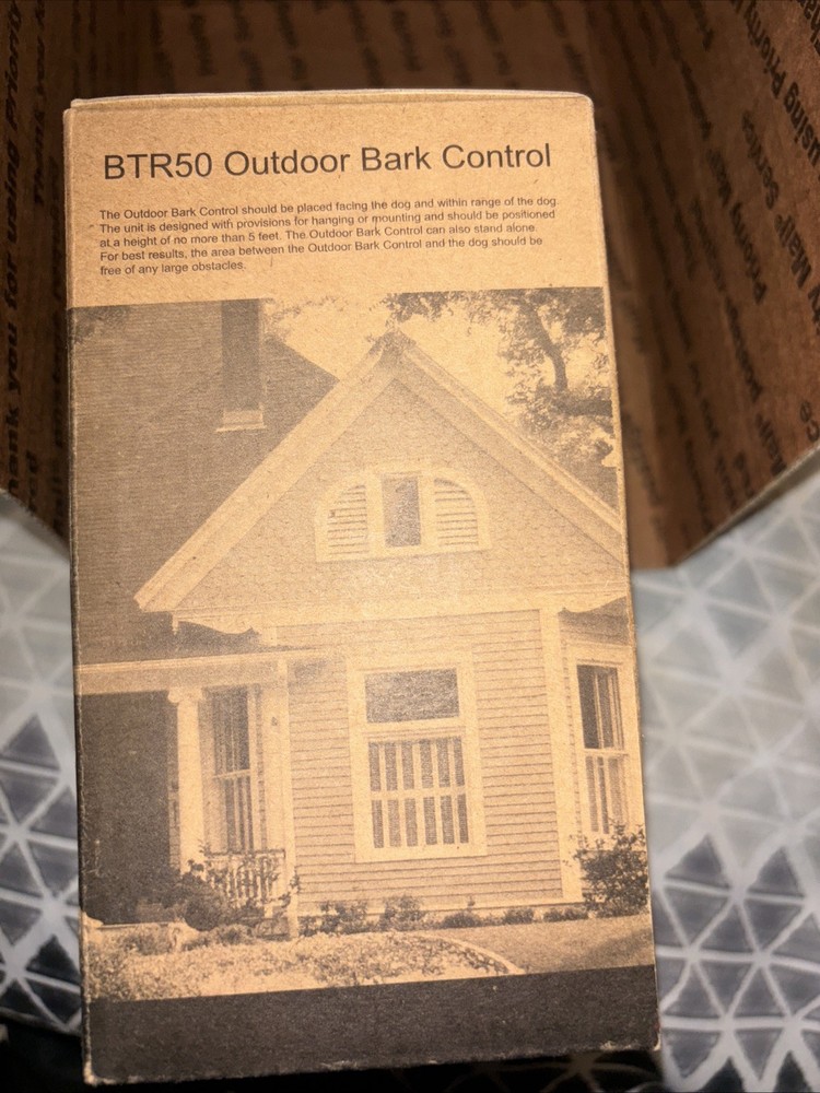 BTR50 Outdoor Bark Control