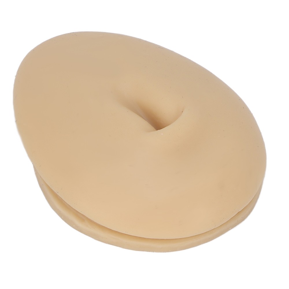 Silicone Navel Model For Piercing Practice Soft Human Belly Button Model New