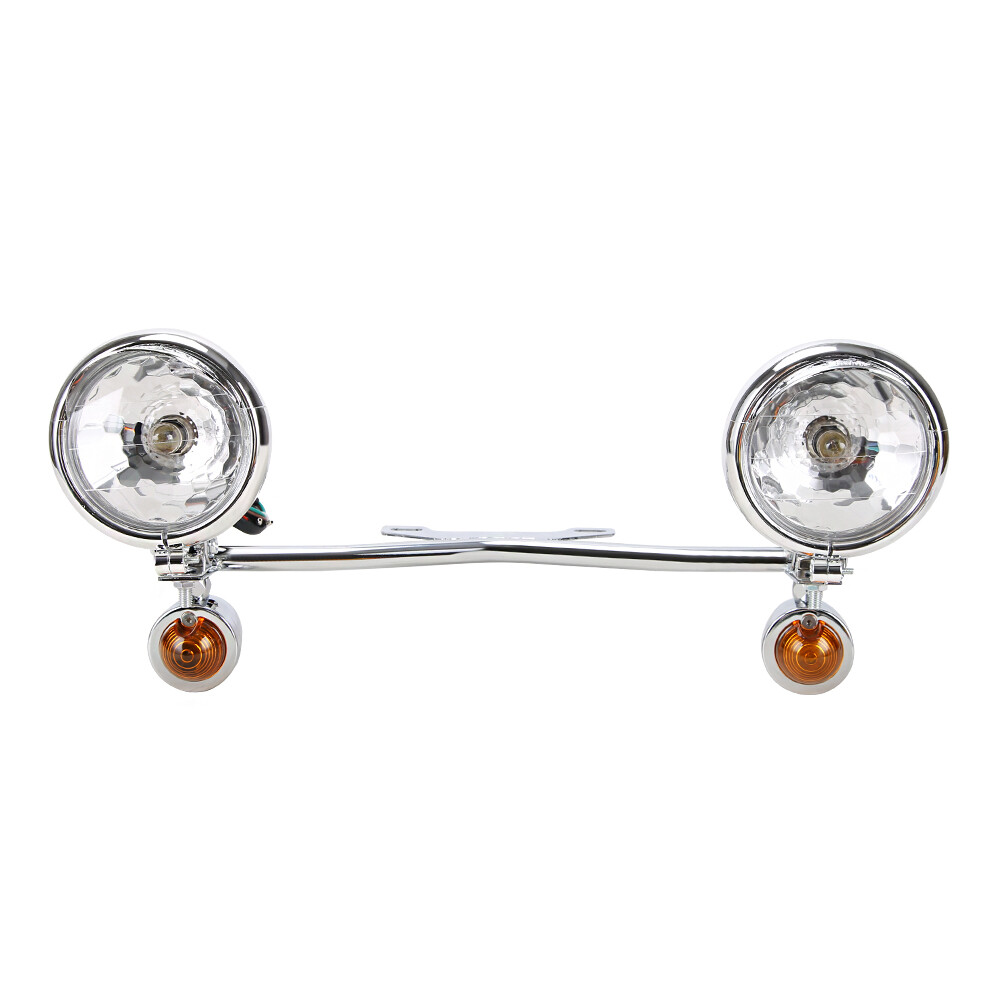 Passing Turn Signal Spot Fog Light Bar For Suzuki Boulevard C50B C50C C50T C90