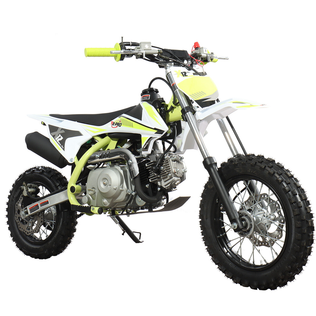 X-PRO X12 110cc Dirt Bike Pit Bike 4 Stroke Gas Powered Off Road Electric Start