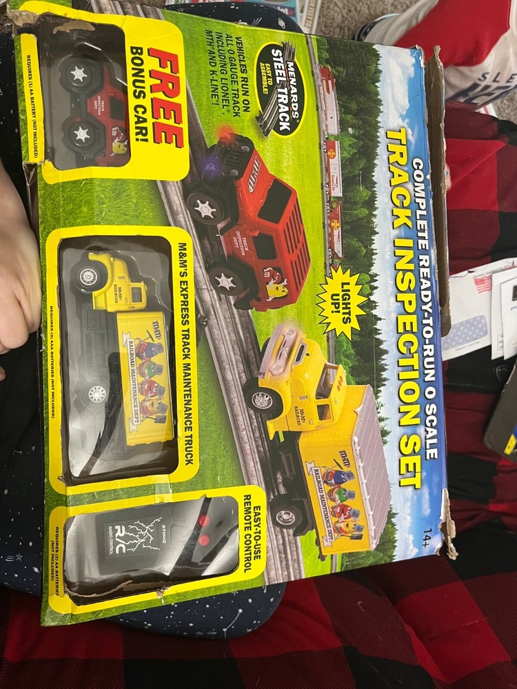 complete ready to run 0 scale track inspection set