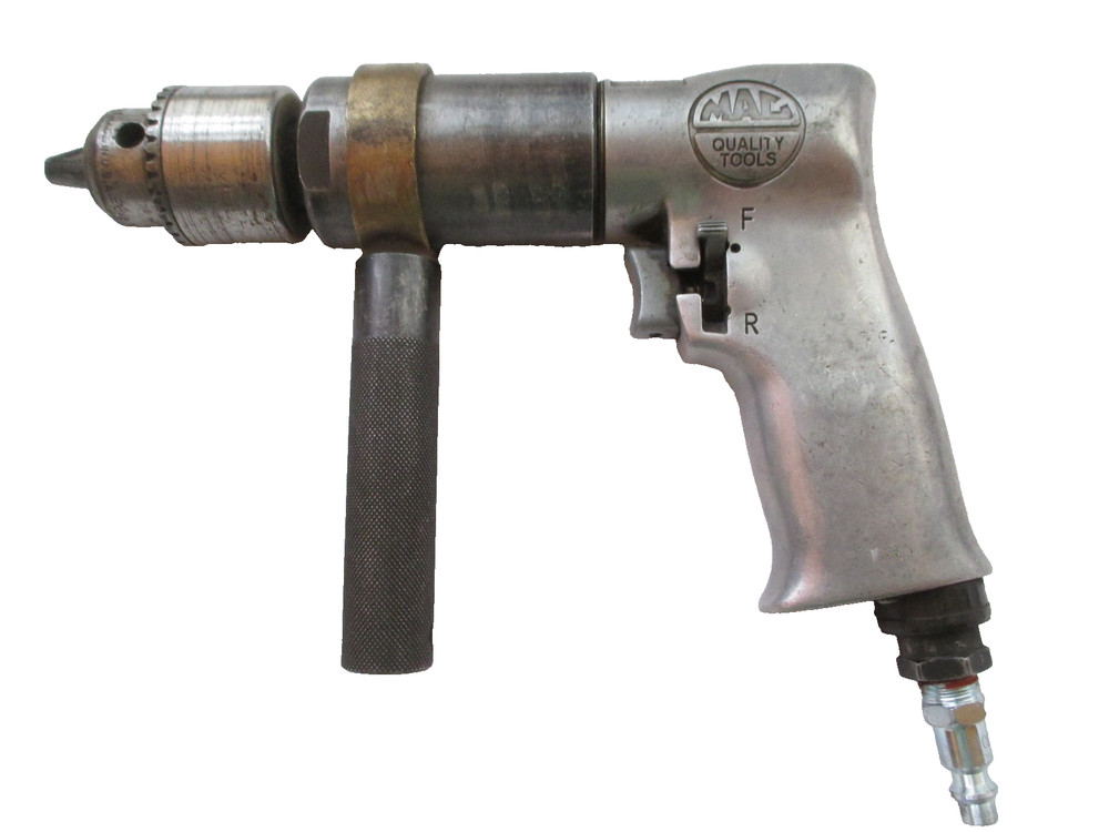 Mac Tools Air / Pneumatic Reversible Drill, 1/2".