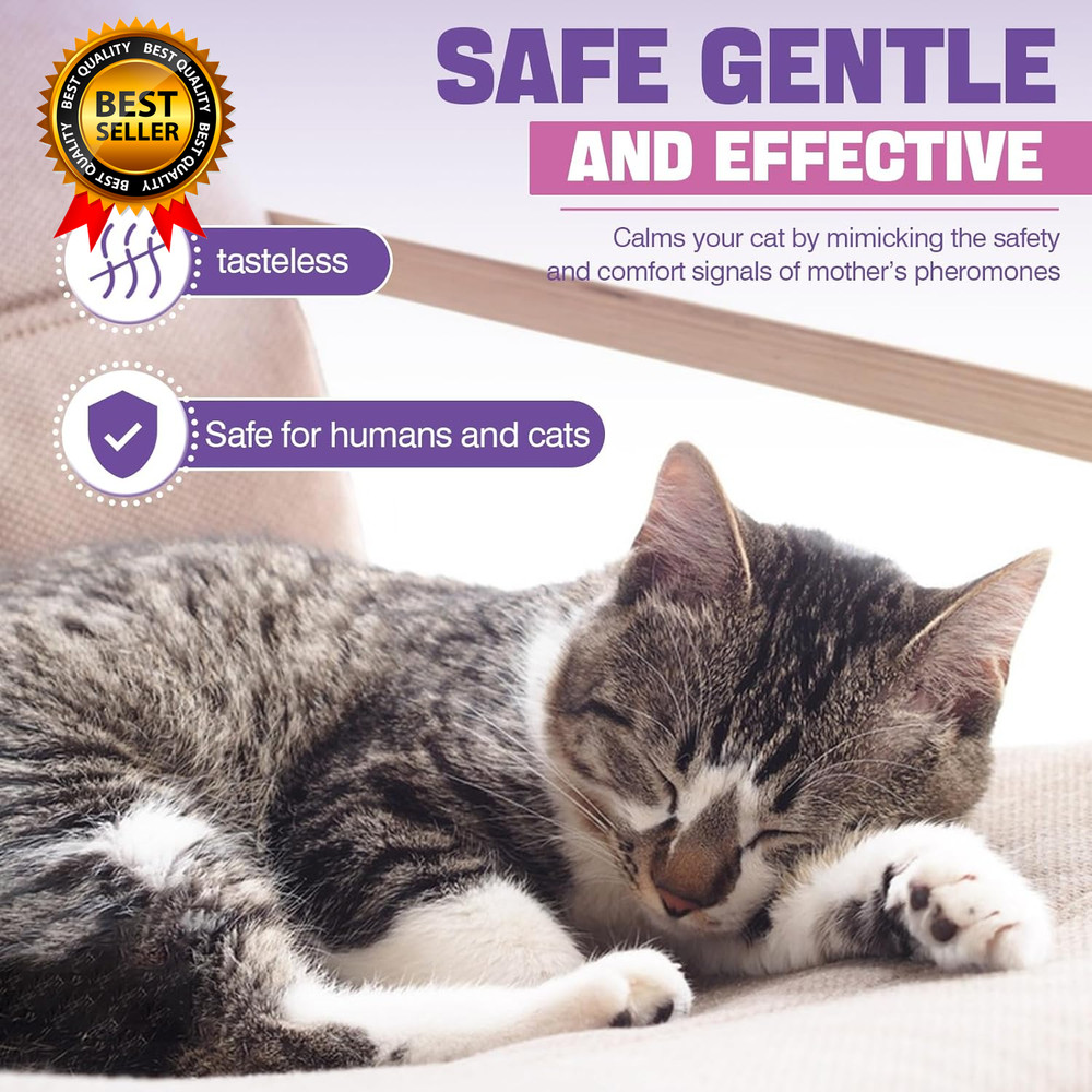 Cat Pheromones Calming Diffuser Refill 6 Pack Multicat Pheromone Diffusers