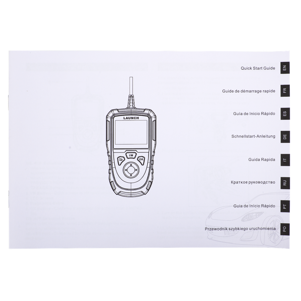 LAUNCH CR3008 Plus OBD2 Scanner Code Reader Check Engine OBD Car Diagnostic Tool