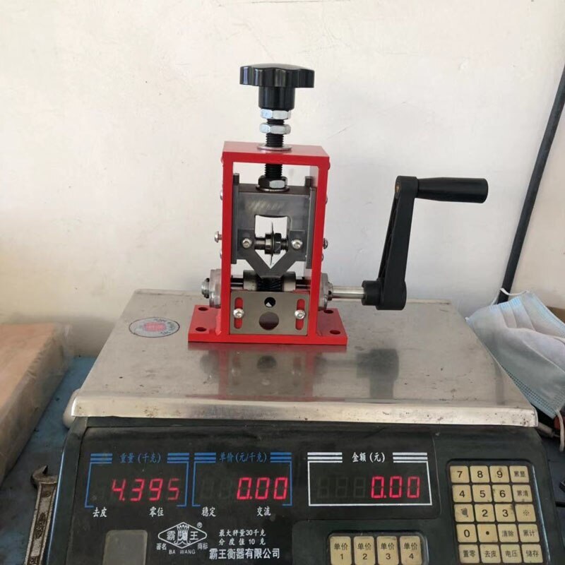 Small Household Waste Wire Cable Stripping Machine Manual Wire Stripping Machine