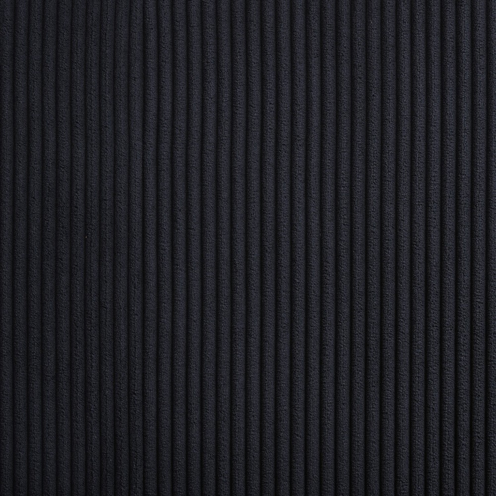 Judah Black Upholstered Queen Flame Visualizer Bed