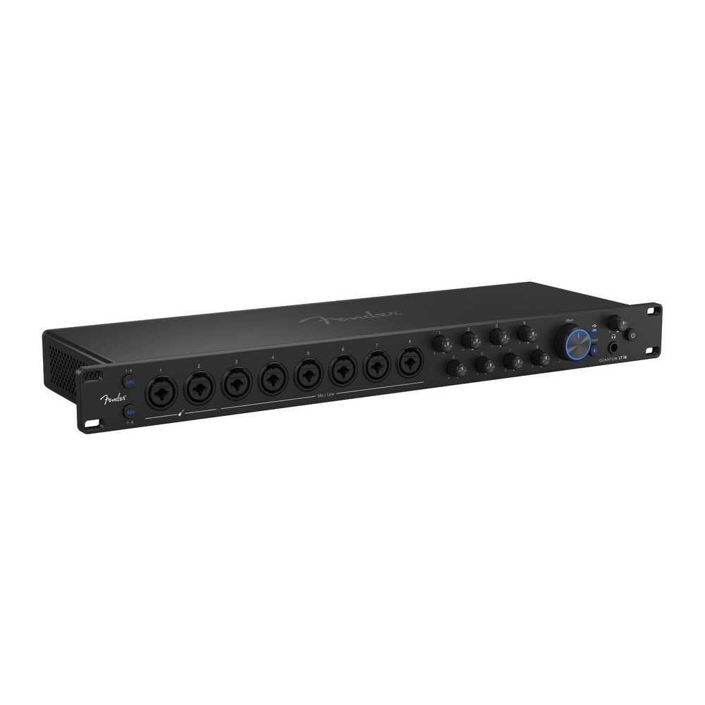 Fender Studio Quantum LT 16 USB-C Audio Interface with 8 MAX-HD Mic Preamps