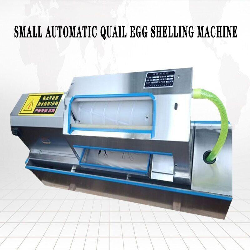 Auto Boiled Quail Egg Peeler Machine Bird Egg Peeling Machine Eggs Husk Machine