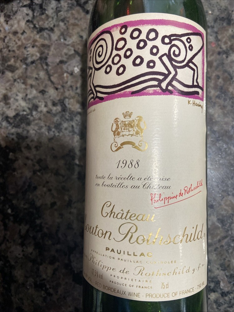 1988 CHÂTEAU MOUTON ROTHSCHILD EMPTY BOTTLE