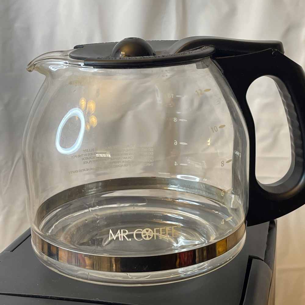 Mr. Coffee 12-Cup Programmable Coffeemaker Strong Brew Black Select BVMC-5JX33GT