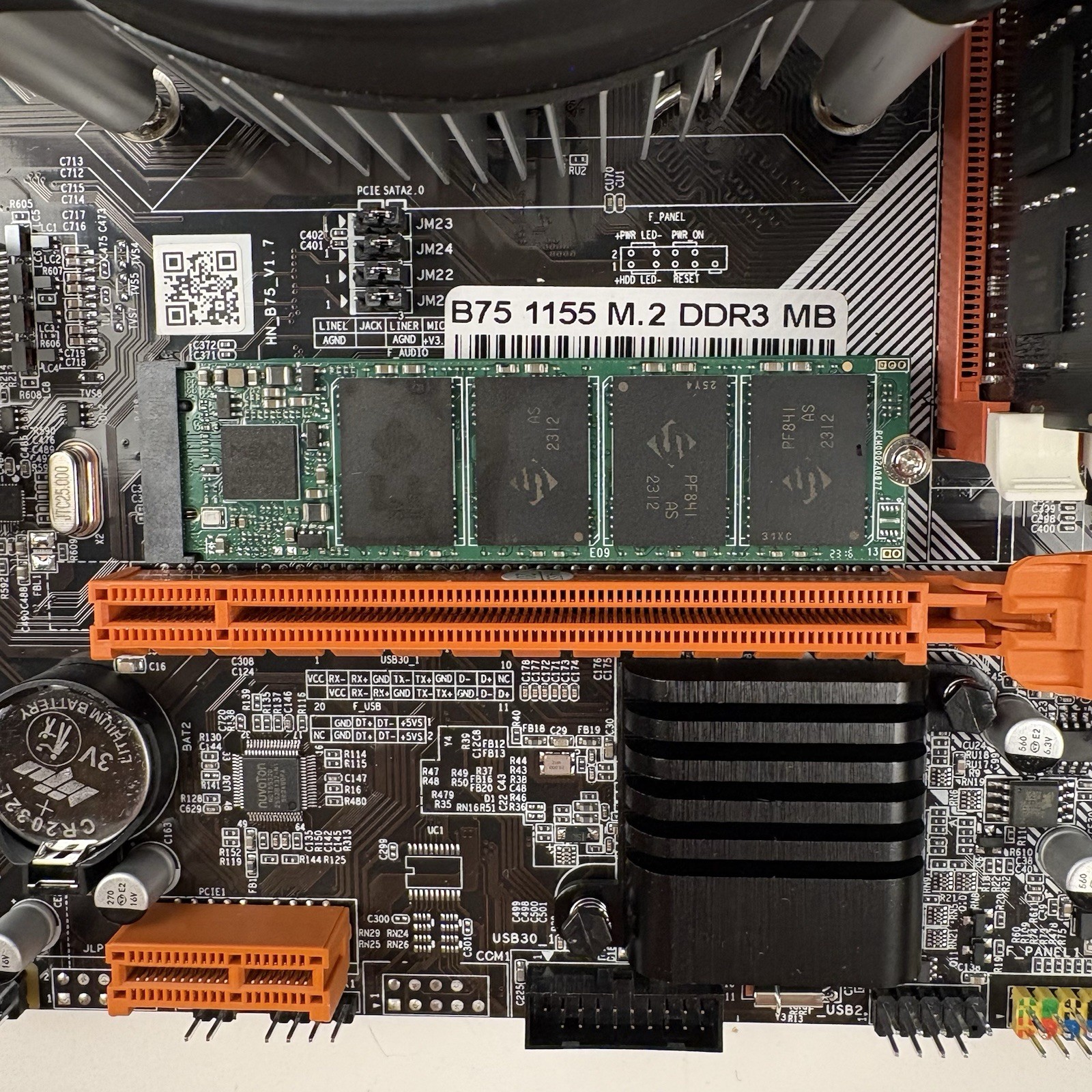 Intel Core i7-3770 Gaming Motherboard CPU RAM SSD Combo 16GB DDR3 256GB Win11