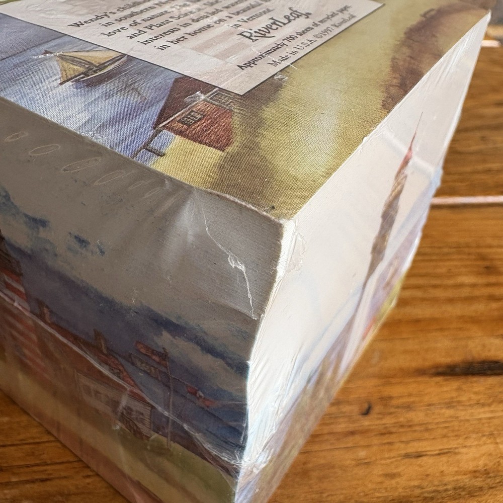 Vintage Note Cube Lighthouse Quartet By Wendy Wagner 700 Sheets 3.5x3.5”