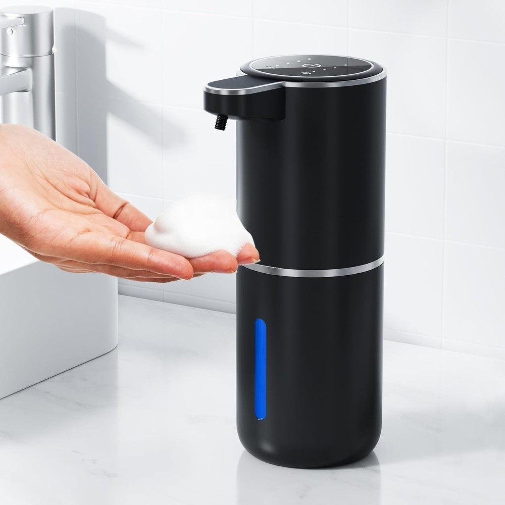 Automatic Foaming Soap Dispenser, Touchless Dispenser 380ml USB Rechargeable