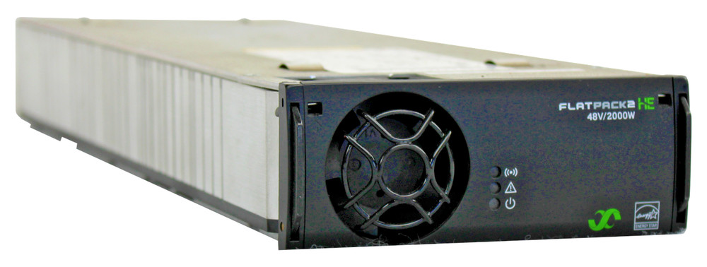 Eltek Flatpack 2 High Efficiency 2000 W -48 VDC rectifier, 40 amps USED