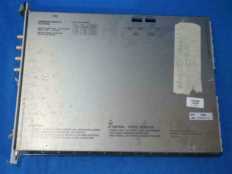 VXI VS-8100A VS8100A Command Module for HP E1401B Expedited Shipping