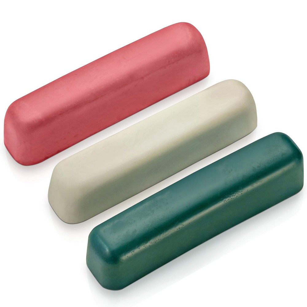 BeaverCraft Stropping Compound Kit for Leather Strop - Buffing White