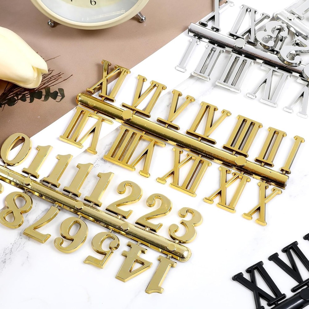 6 Sets 12 cm diameter, 5.5 width, 0.5 thickness, black, gold, silver