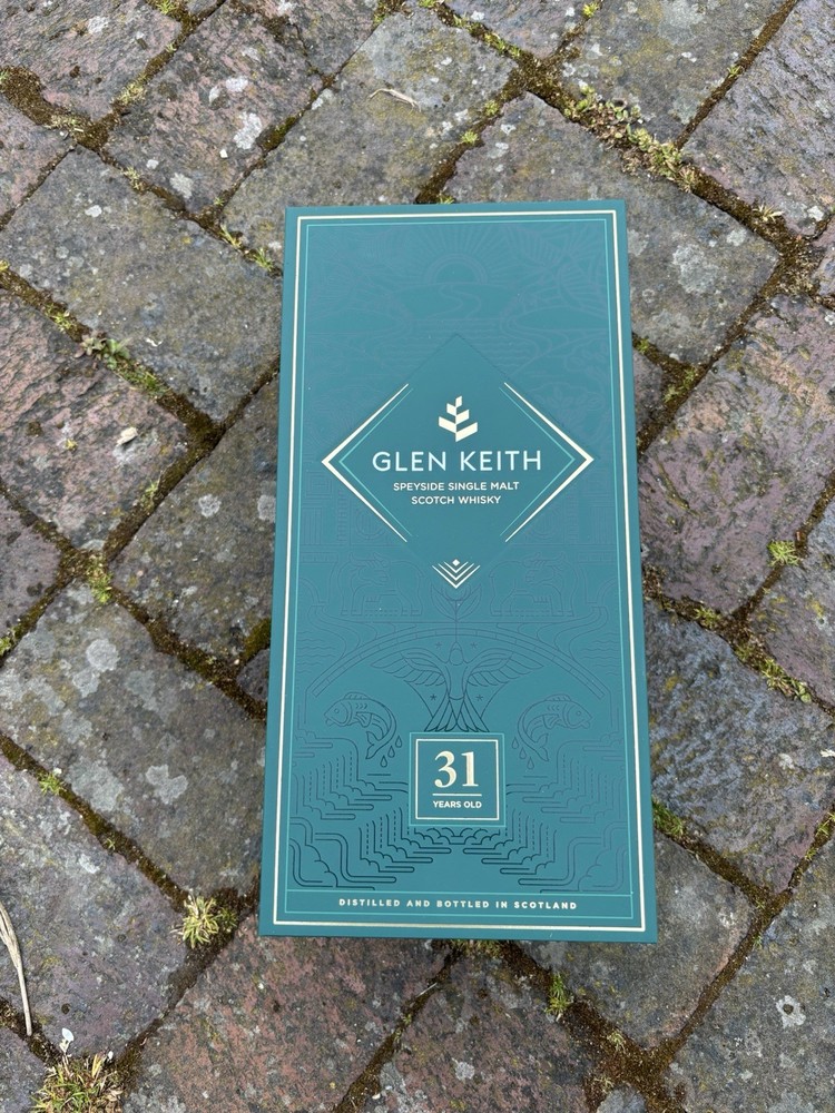 Glen Keith 31yrs - Empty Whisky Box