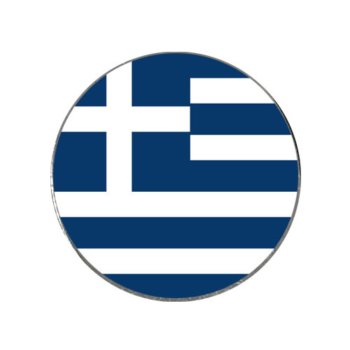 Greece Flag Golf Ball Marker