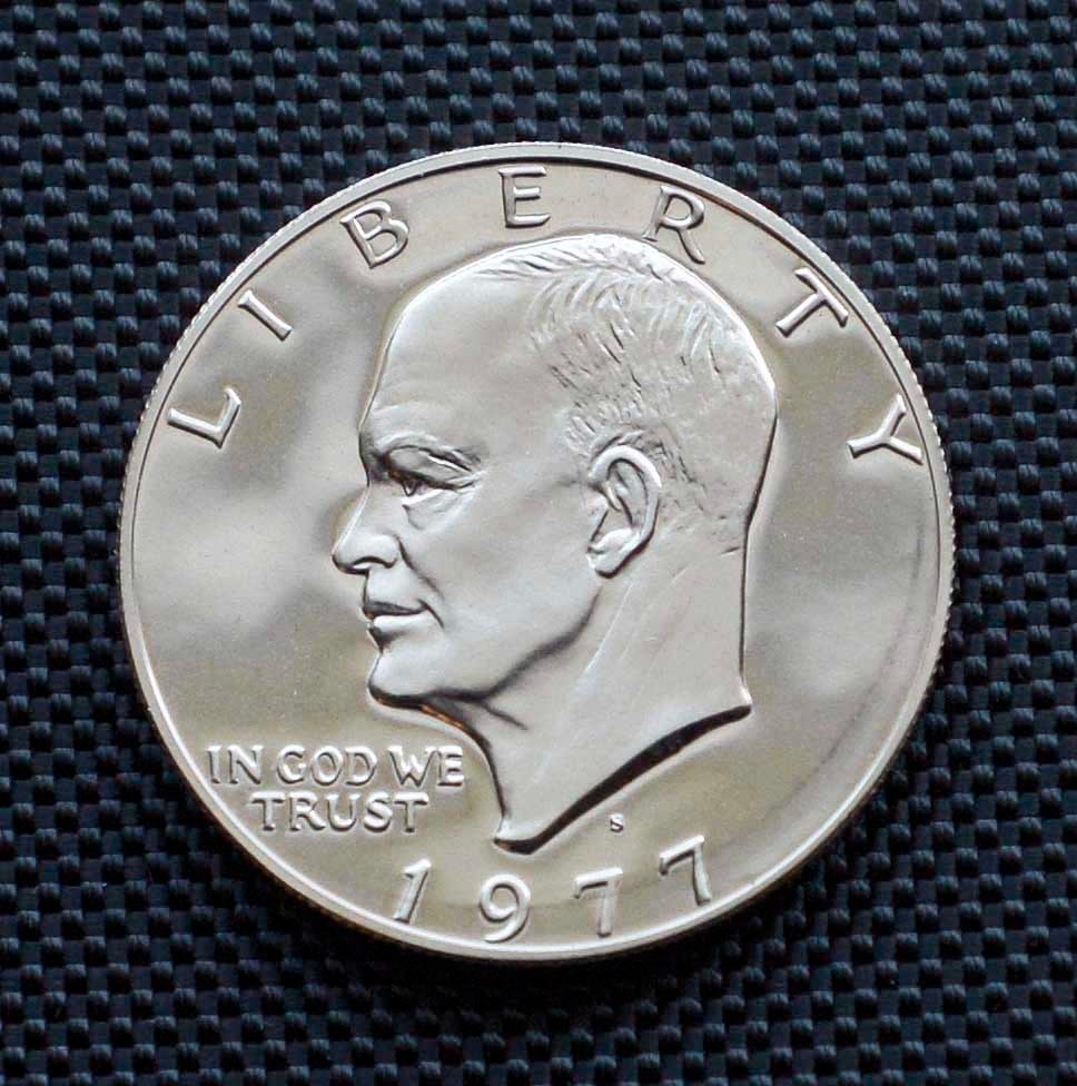 1977 S PROOF Eisenhower US Mint "IKE" Dollar
