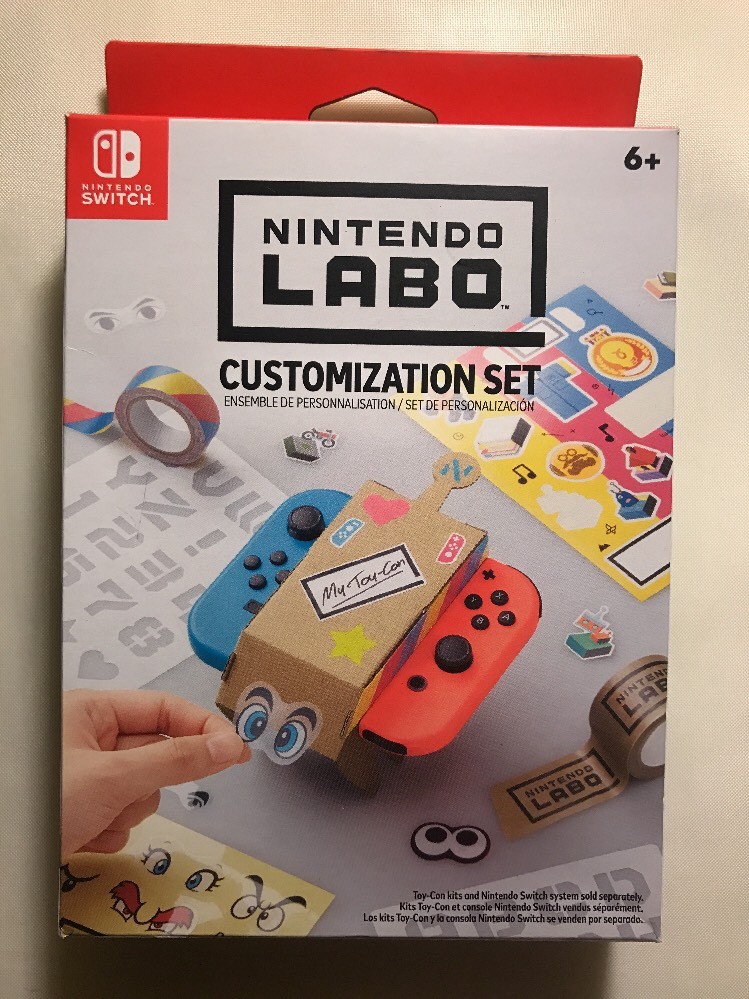 New Unopened Nintendo Switch Labo Customization Set In Hand Ships Immediately