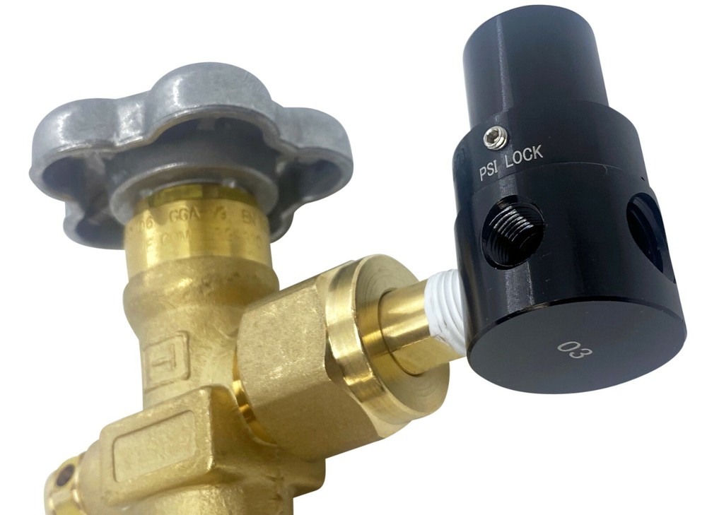 Co2 Air Shifter Compact Mini Aluminum Fixed Regulator 200 PSI