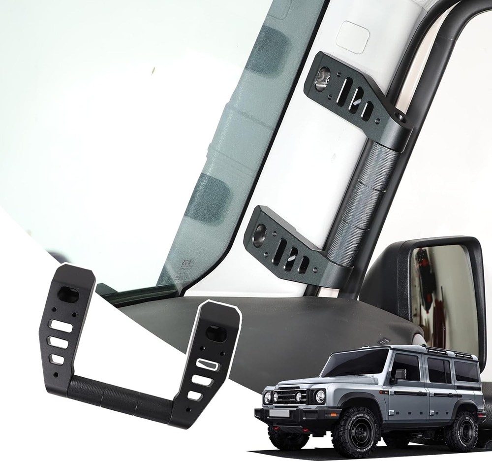 INEOS Grenadier A Pillar Handle Kit Aluminum Black