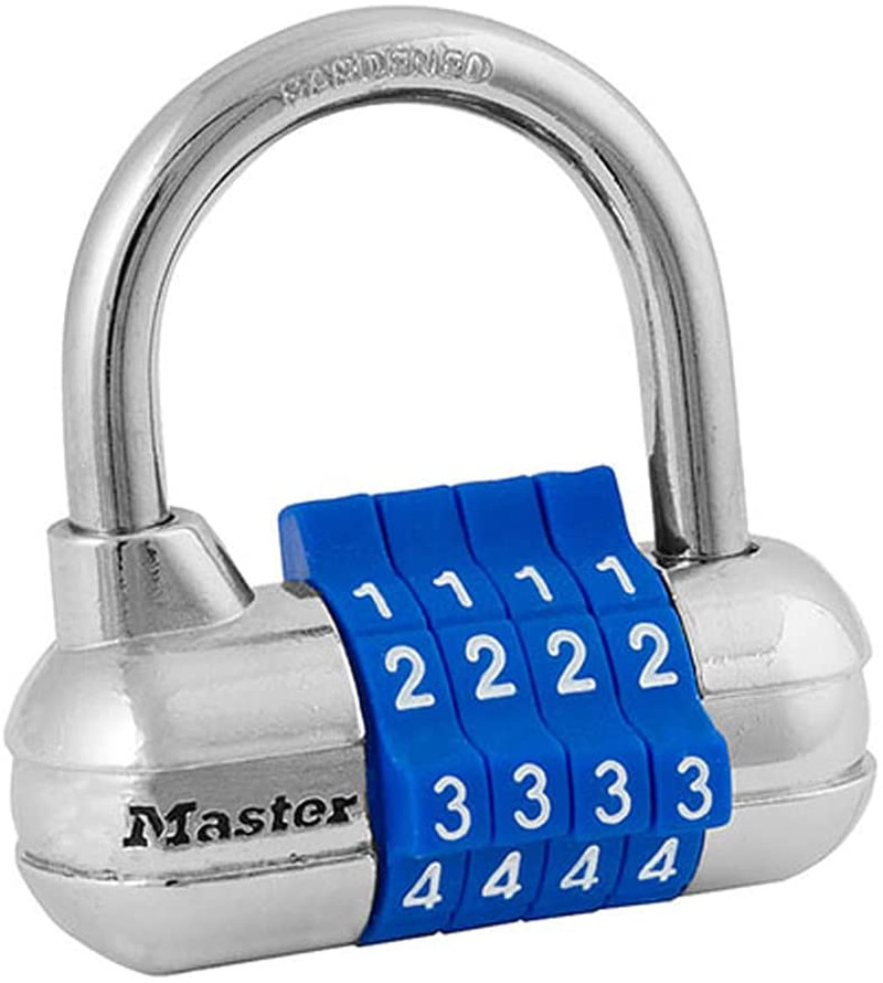 Set Your Own Combination Padlock, Gym Locker Locks with Code for Securing Indoor