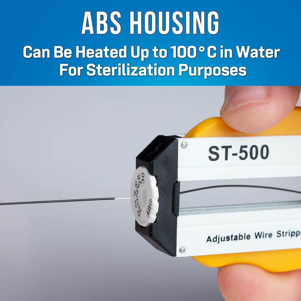ST-500 Adjustable Precision Wire Stripper, 20-30 AWG