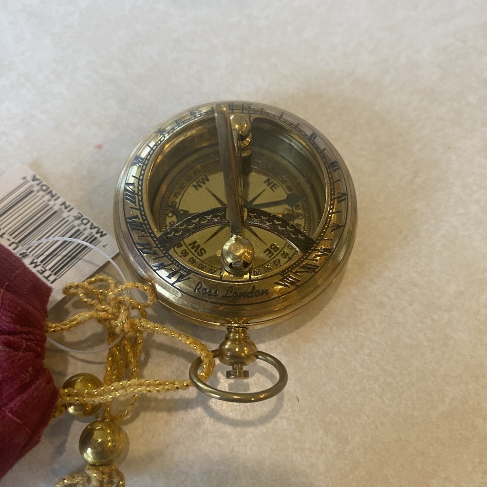 Ross London: Push-Button Engraved Compass