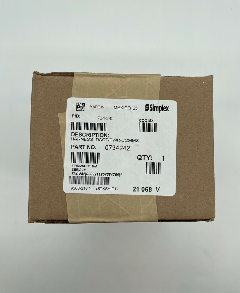 Simplex 734-242 - Same Day Shipping (SEALED)