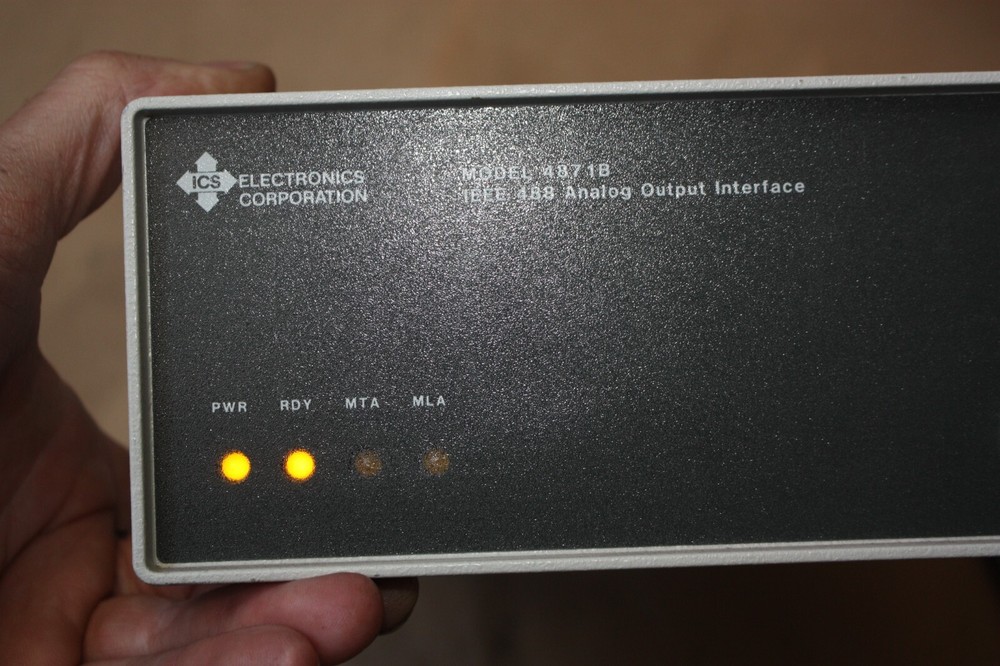 ICS Electronics Corporation IEEE488 ANALOG OUTPUT INTERFACE CONTROLLER 4871B