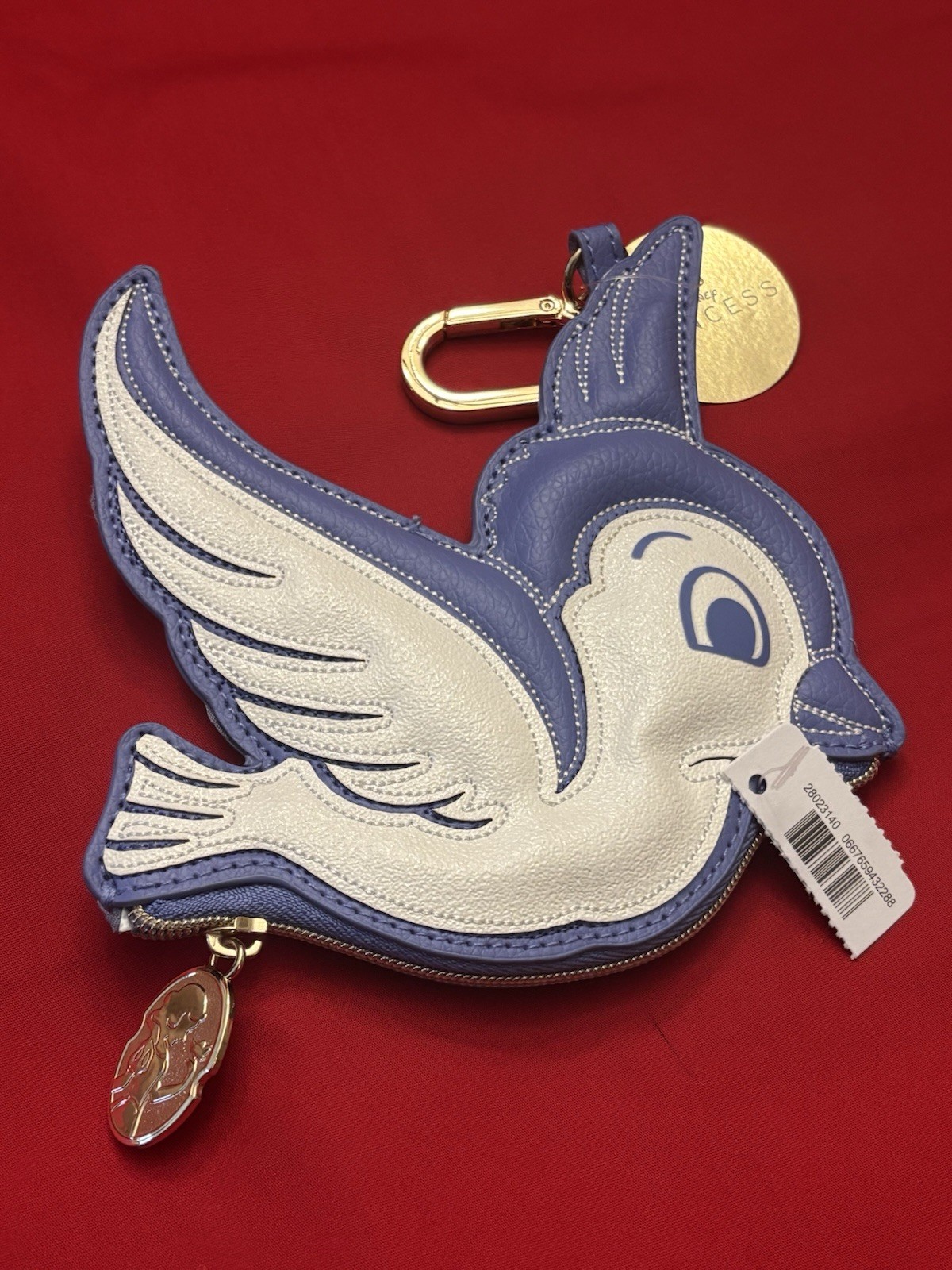 Bath And Body Works Snow White Coin Purse - Blue - New With Tags. Free Shipping