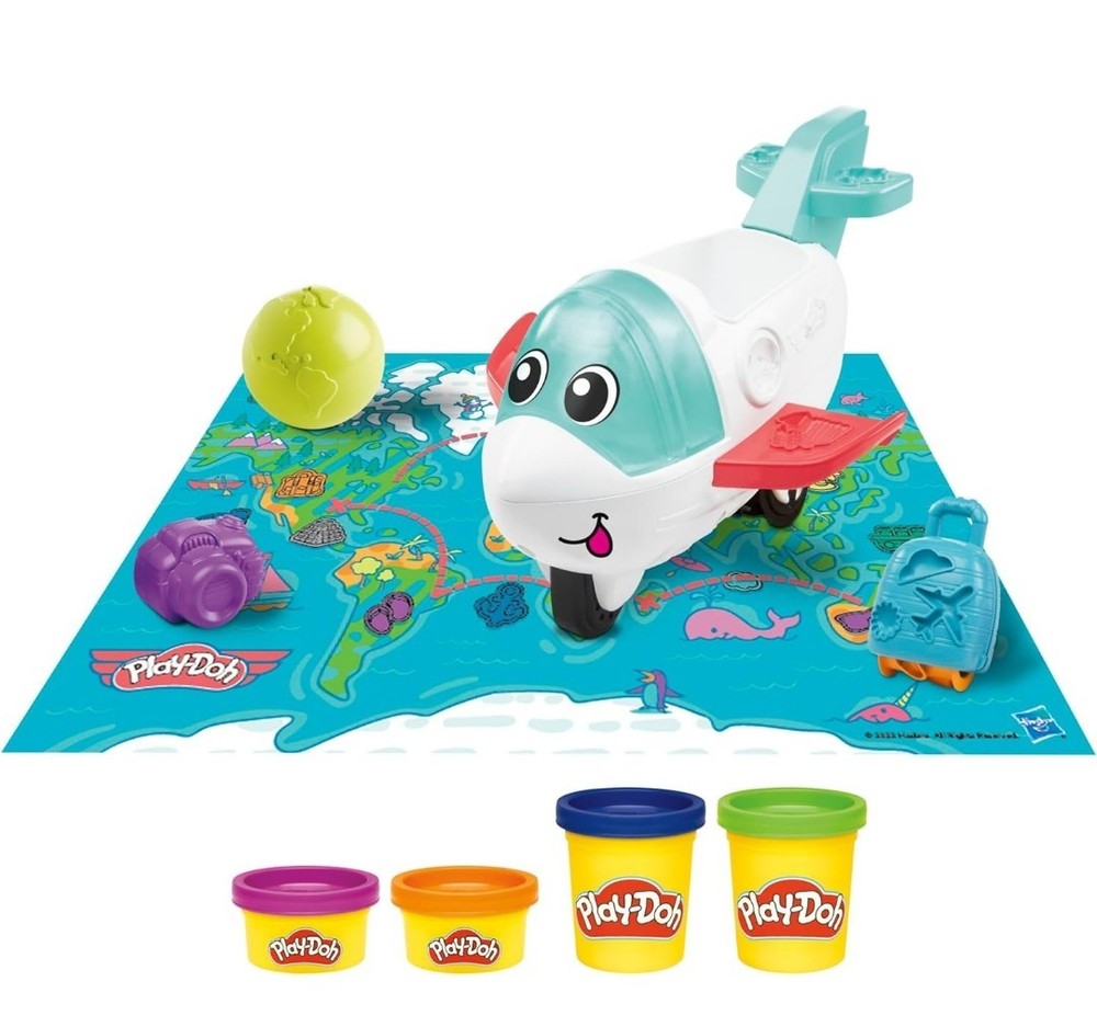 Play-Doh Starters Airplane Explorer Starter Set New