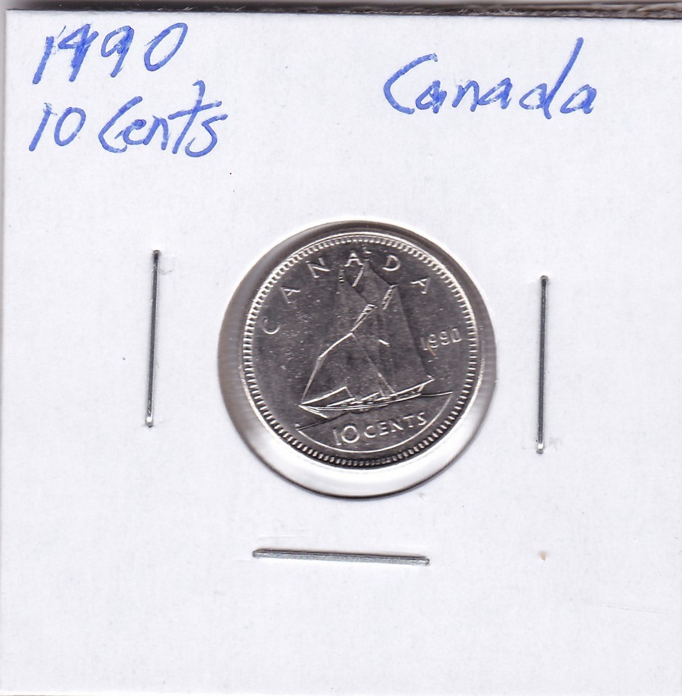 1990 Canada 10 Cent