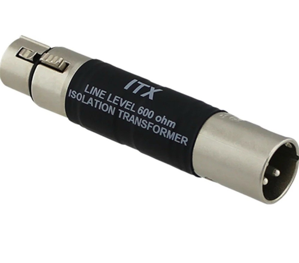Pro Co ITXXLRF to XLRM Isolation Transformer