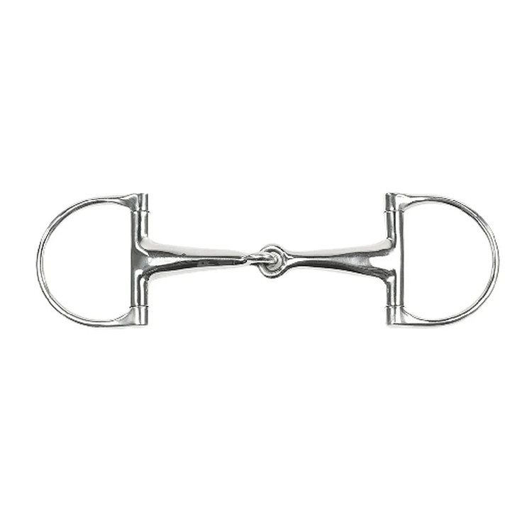 Equestrian Dee Ring Snaffle Horse Bit Stainless Steel Jointed