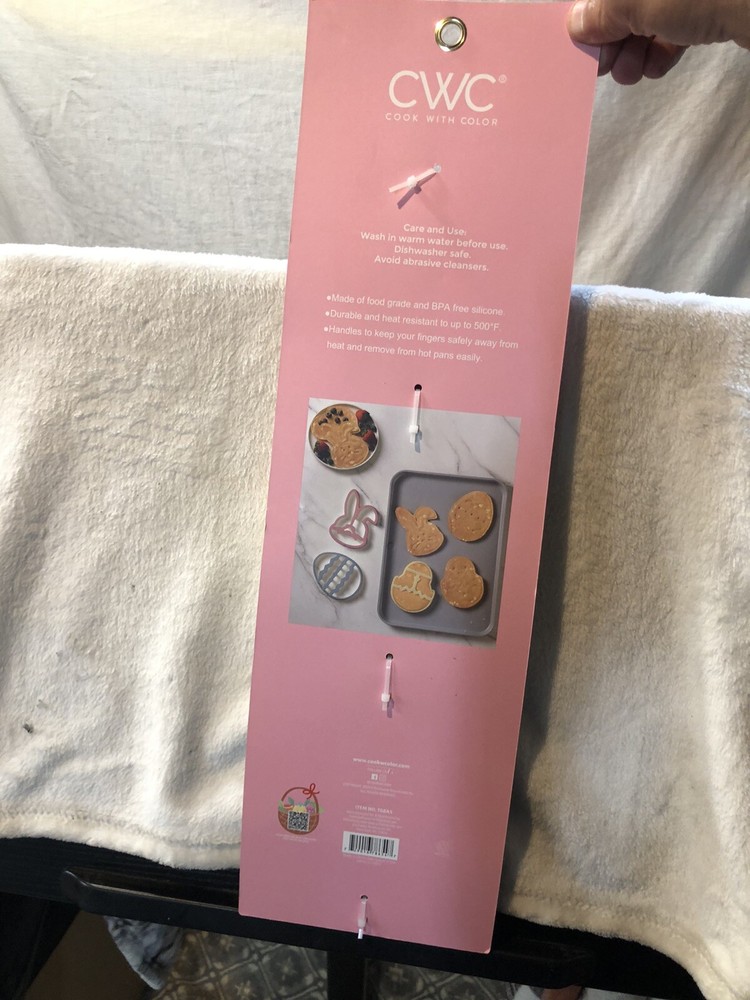 CWC Cook With Color 3pc Pancake Mold Set